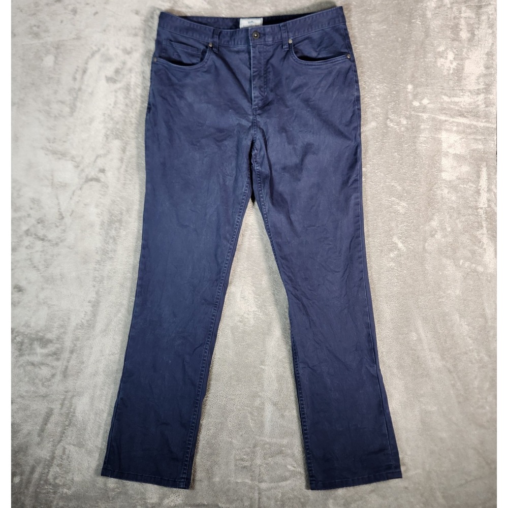 Southern Tide‎ Pants Men's 34X31 (Tag 34X32) Navy Blue Cotton Spandex